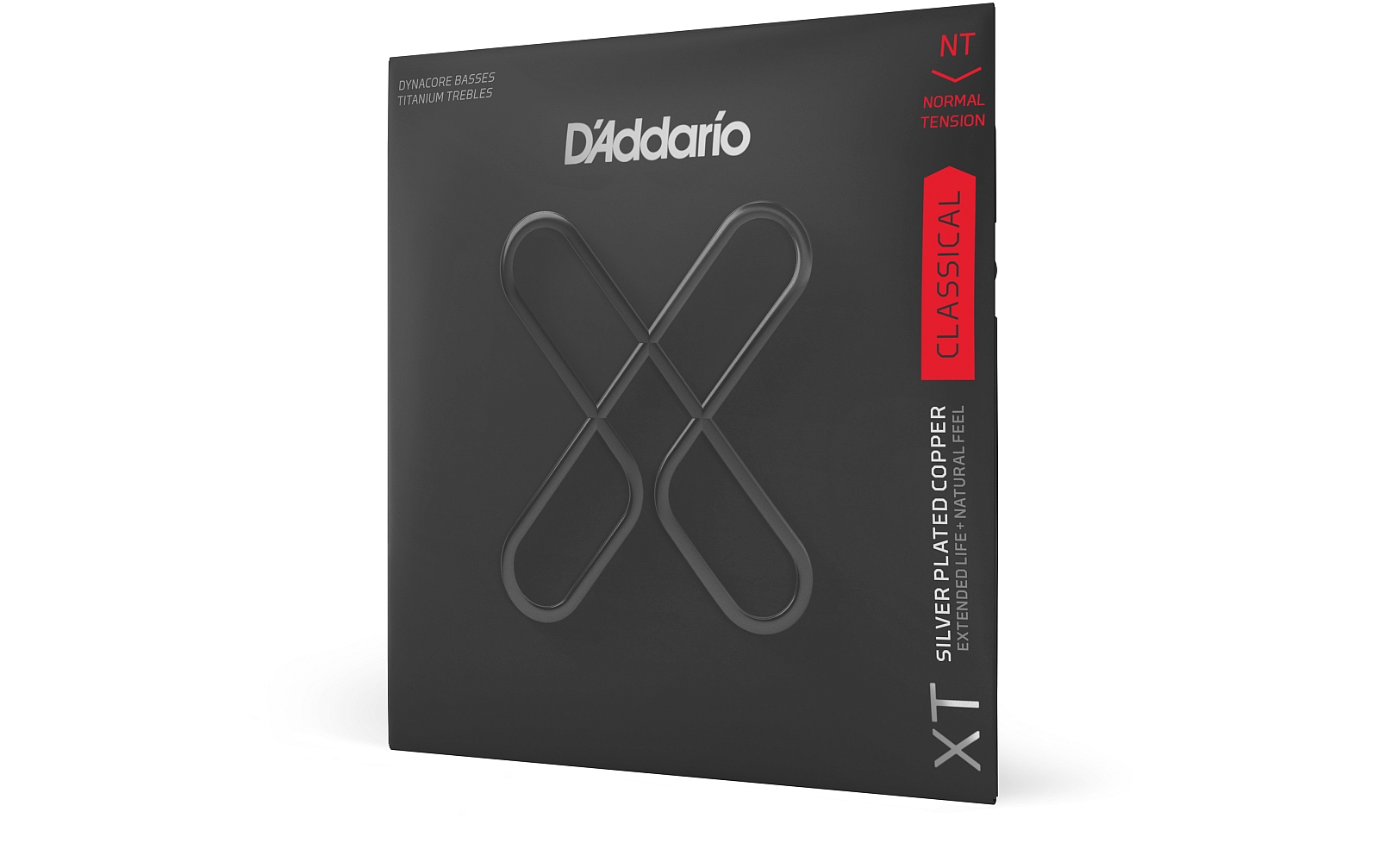 D'Addario XTC45TT, XT Classical Dynacore Titanium Saite, Normale Spannung