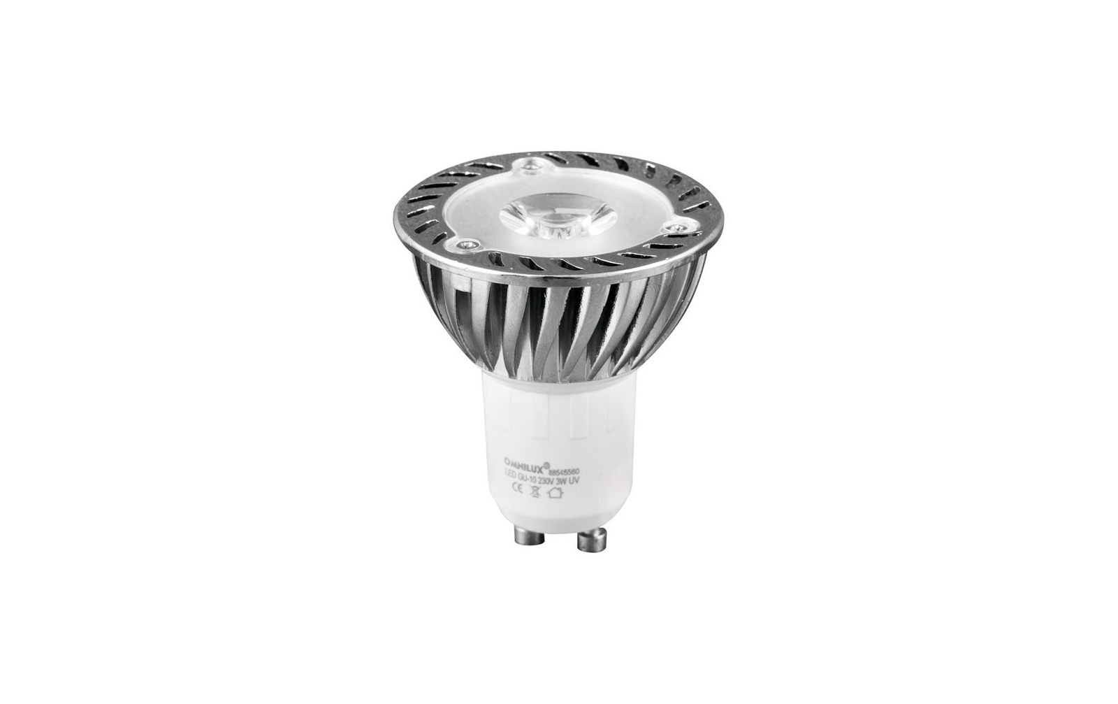 Omnilux GU-10 230V 1x3W LED UV aktiv