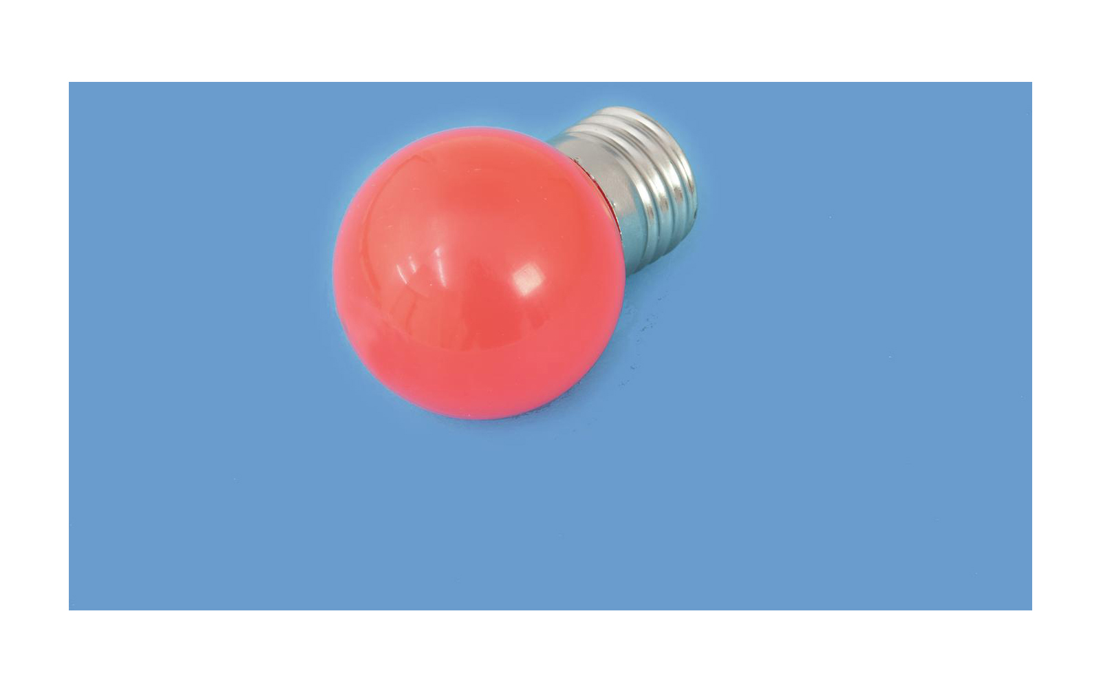 Omnilux LED G45 230V 1W E-27 rot