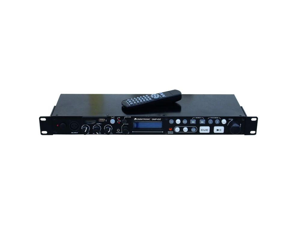 Omnitronic DMP-102 USB/SD-Card-Player B-Ware