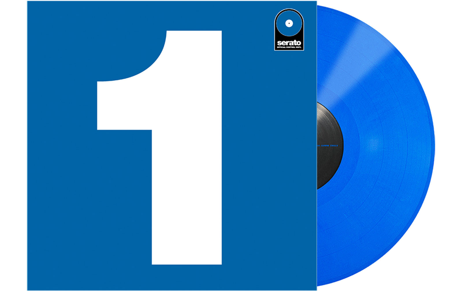 Serato 12" Single Control Vinyl blau Performance-Serie CV2.5