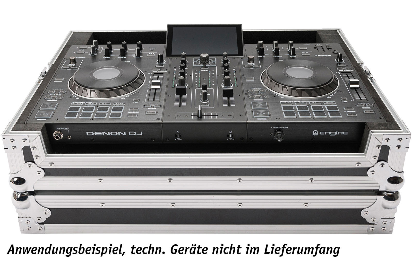 Magma DJ-Controller Case Prime 2 black/silver (40999)