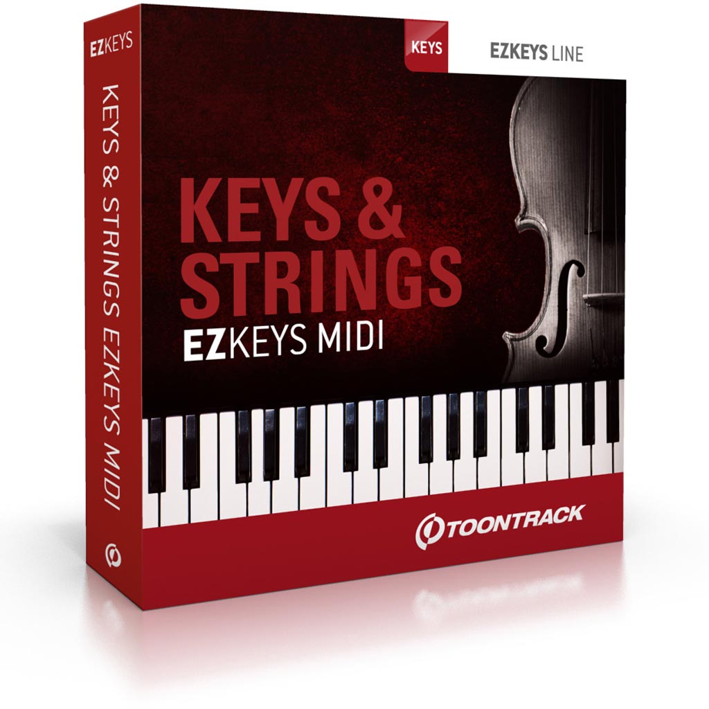 ToonTrack EZkeys Keys&Strings MIDI-Pack (Licence Key)