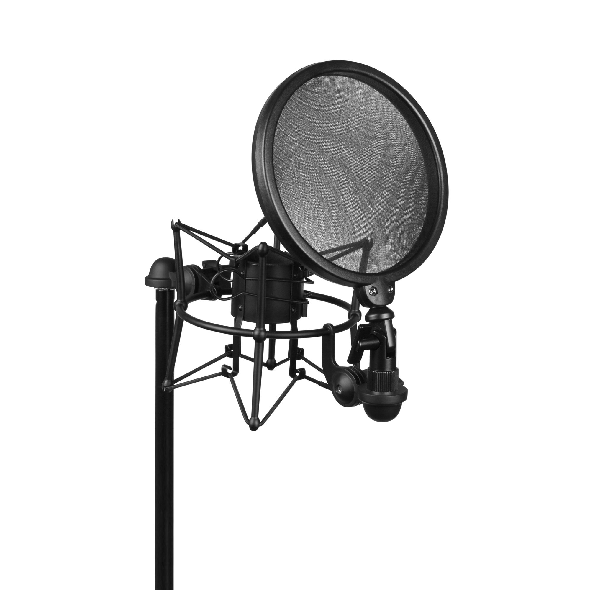 Adam Hall DSM 400 Mikrofonspinne mit Pop Filter