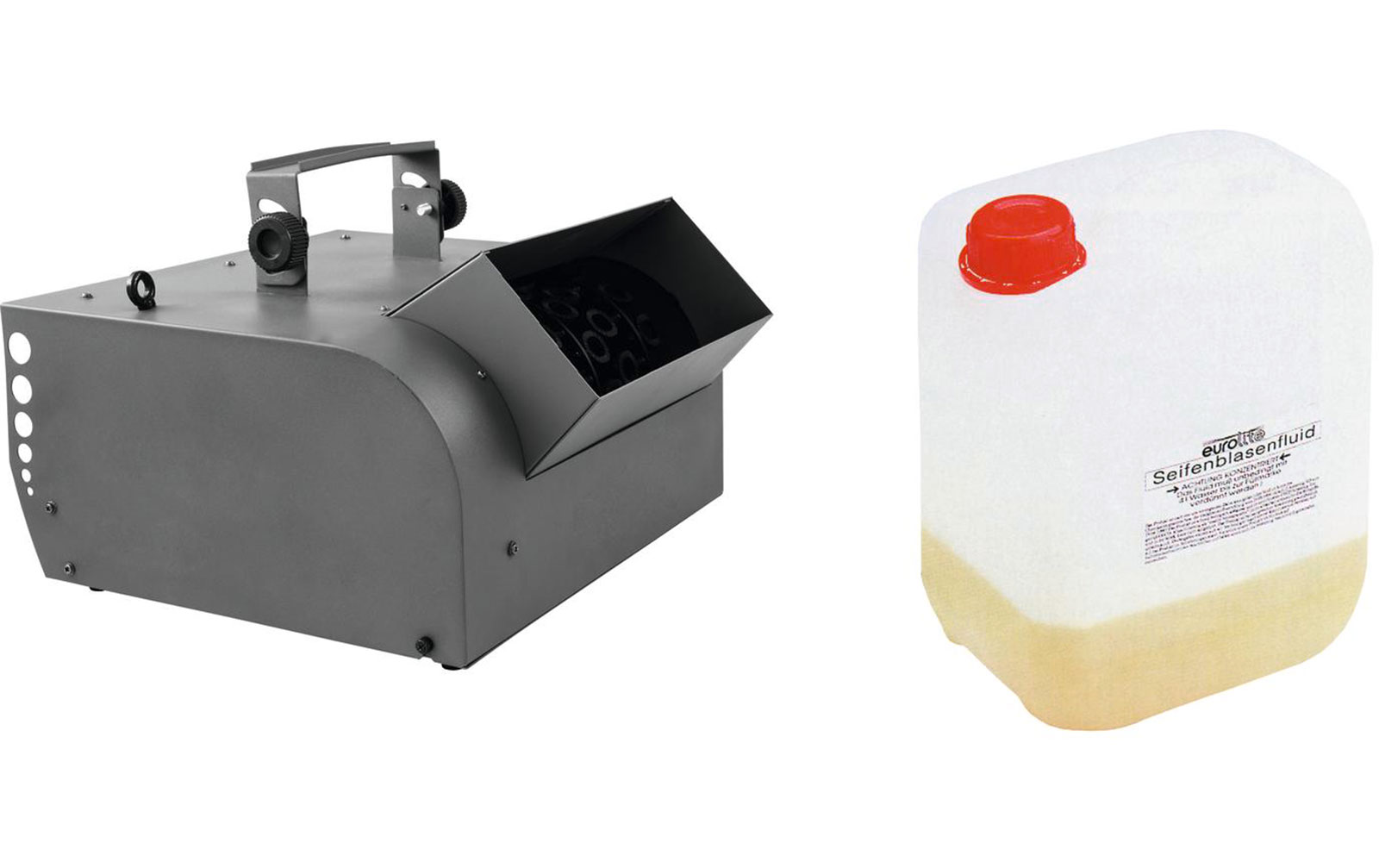 Eurolite Set BW-200 Seifenblasenmaschine + Seifenblasenkonzentrat