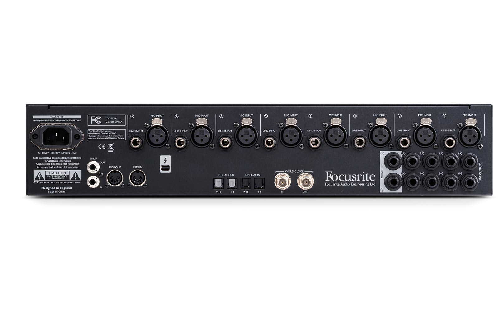 Focusrite Clarett 8PreX