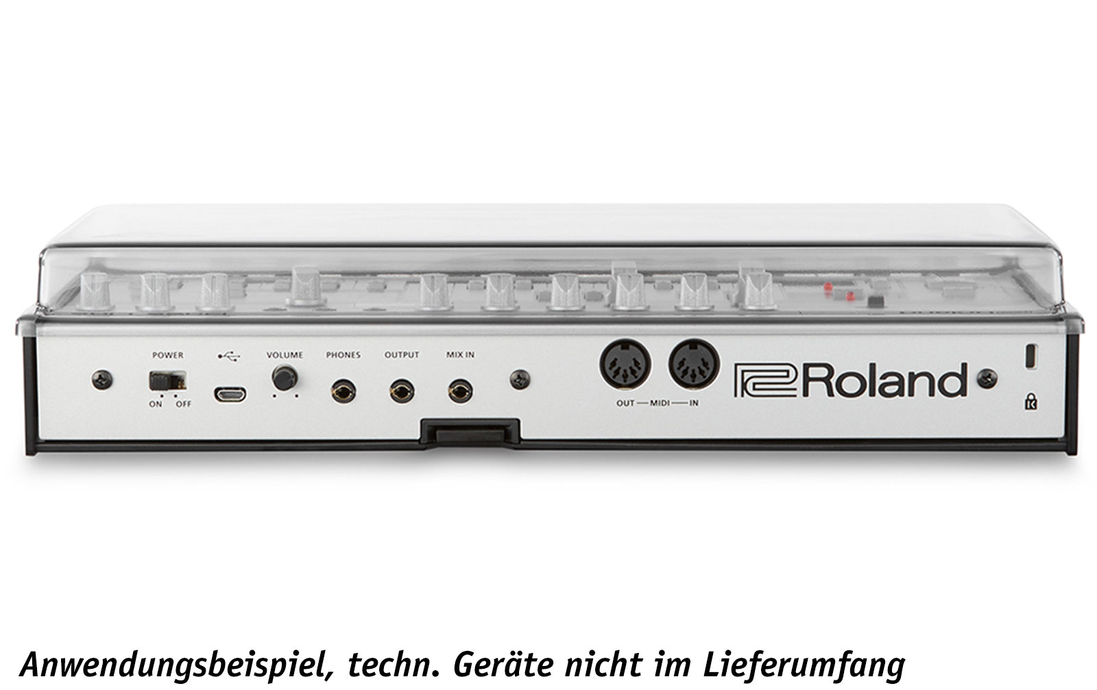 Decksaver Roland K-25M Boutique Staubschutzabdeckung