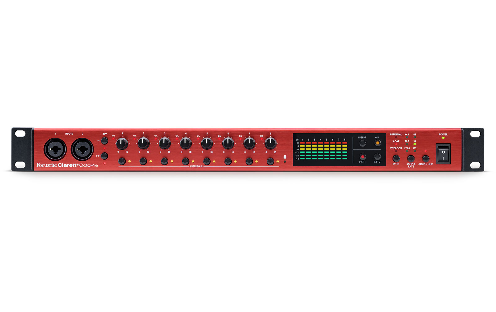 Focusrite Clarett+ OctoPre