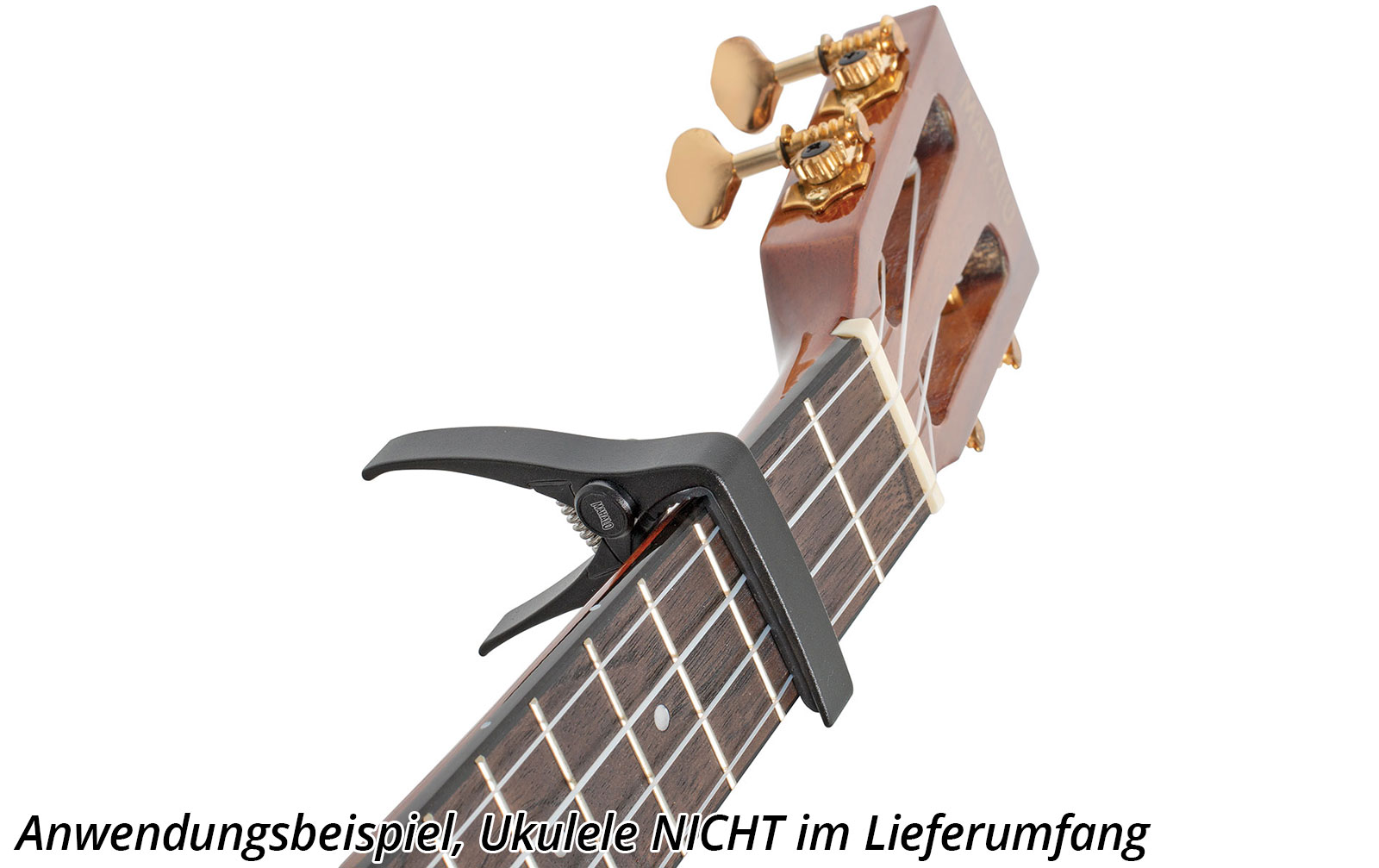 Mahalo Ukulele Capo Black