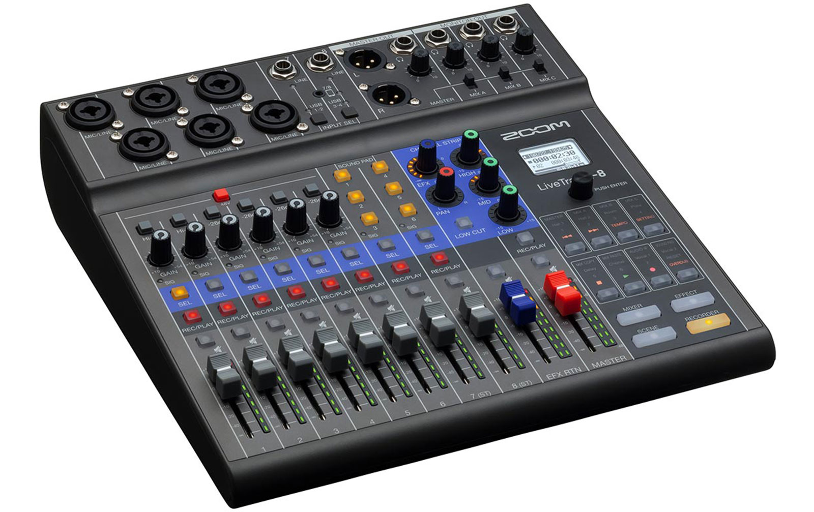 Zoom LiveTrak L-8