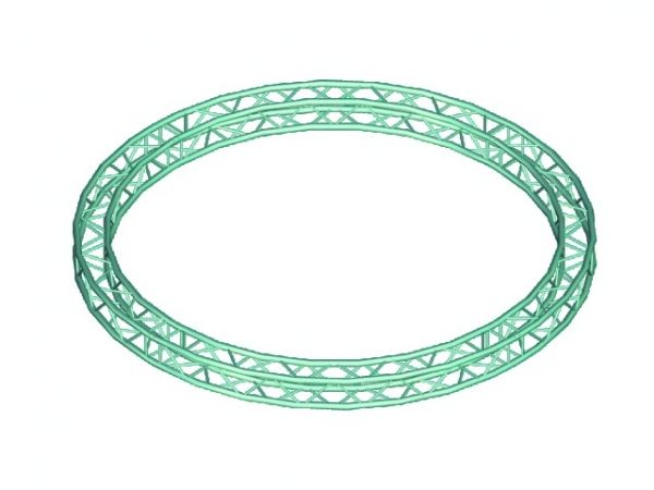 Alutruss Quadlock 6082 Vollkreis d=5m(innen)