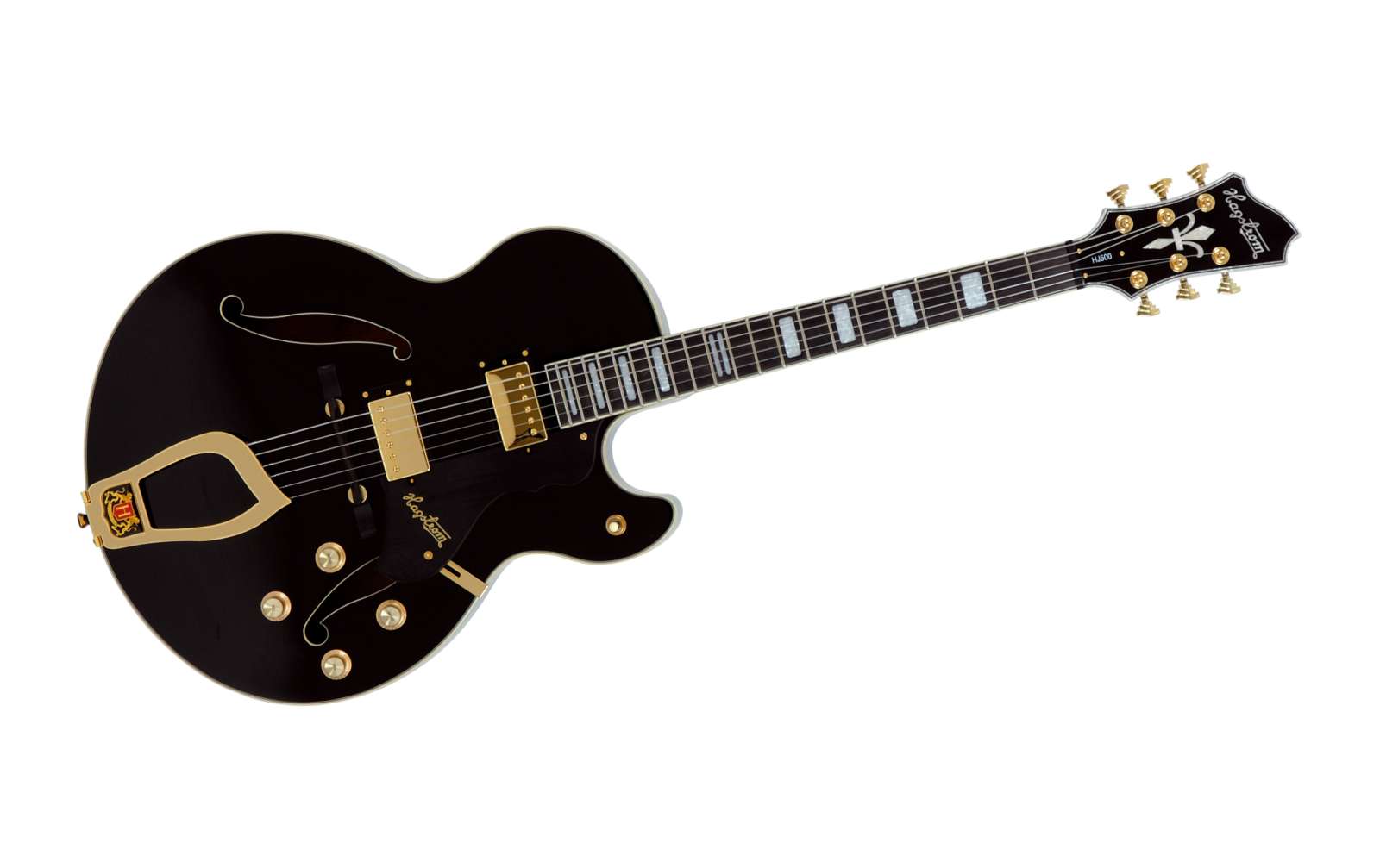 Hagstrom HJ500 in Black Gloss