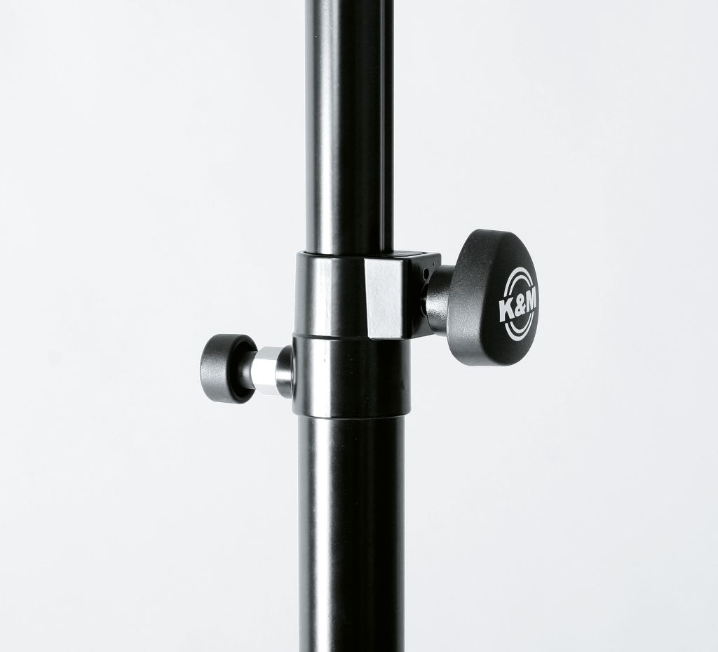 K&M 21367 Distanzrohr »Ring Lock«, schwarz