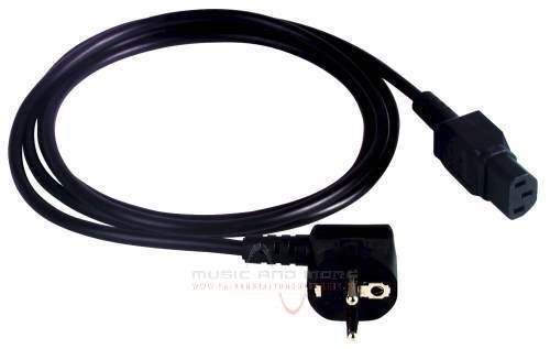 Omnitronic Kaltgeräte Netzkabel 3 x 0,75 1,5m schwarz