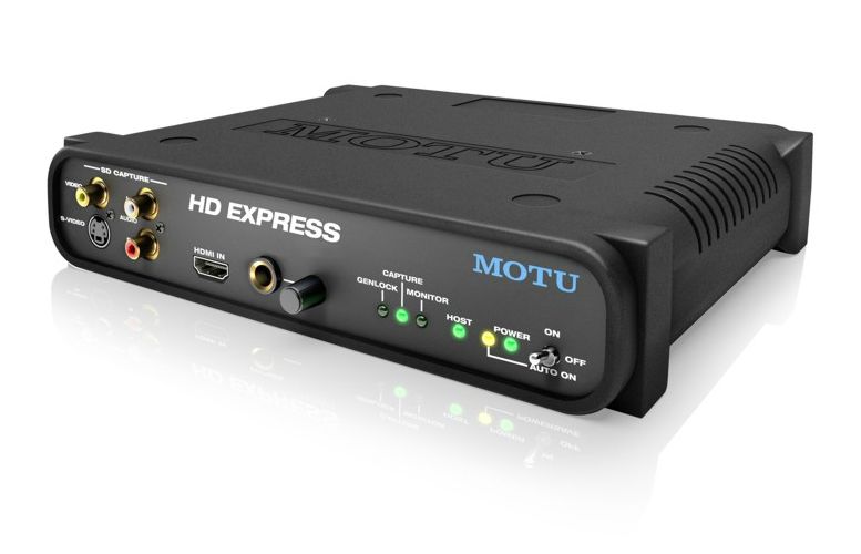 MOTU HD Express HDMI mit PCIe Karte