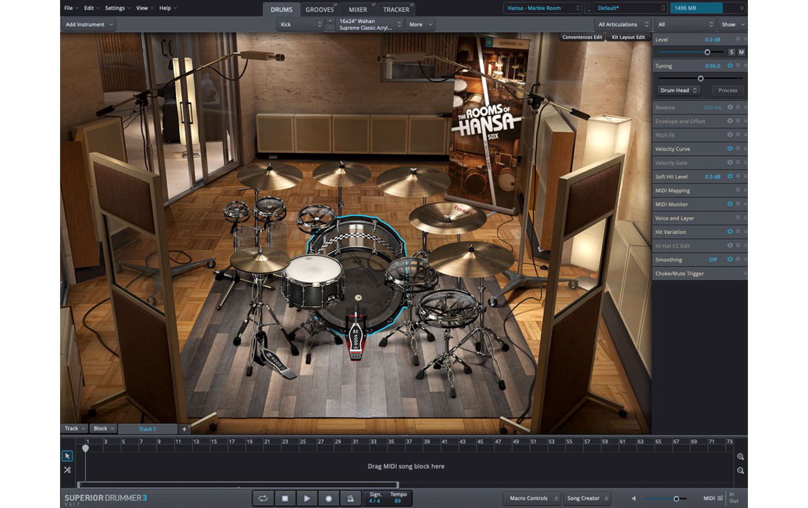 ToonTrack The Rooms of Hansa SDX (Licence Key)
