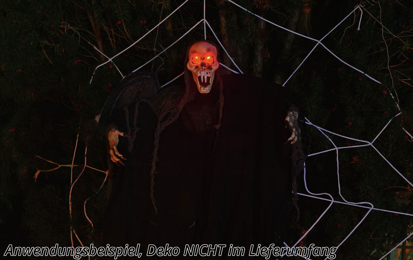 Europalms Halloween Figur Bat Ghost 85cm
