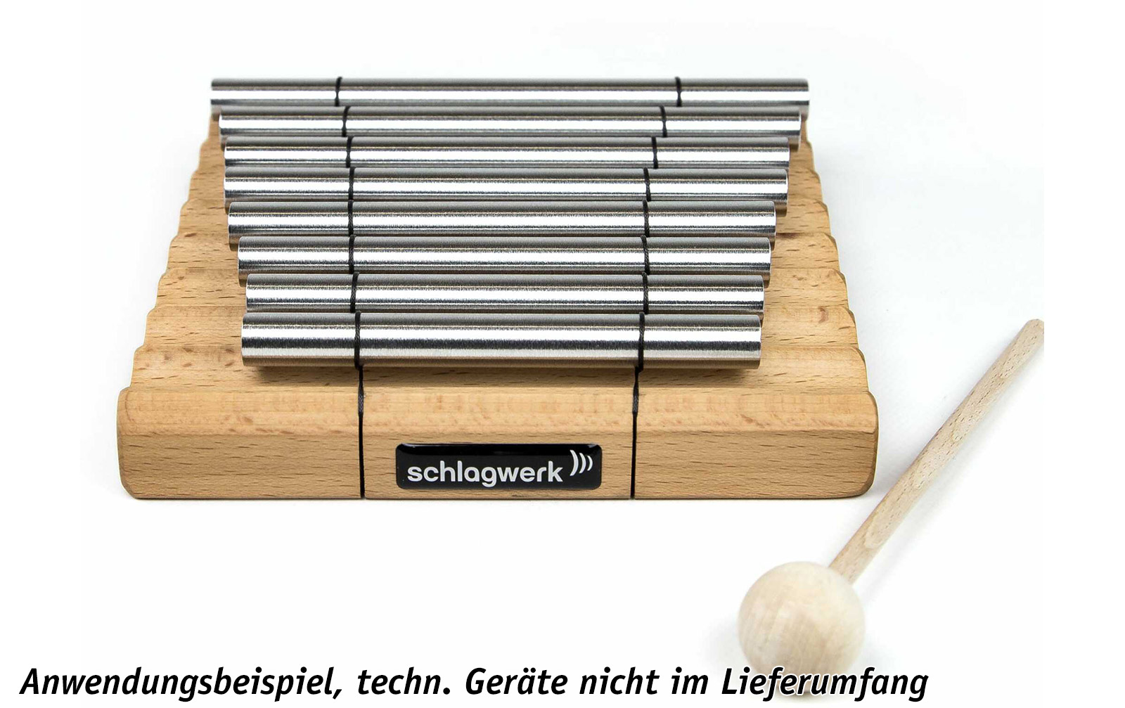 Schlagwerk PC8CD Power Chimes 8er Satz, C-Dur