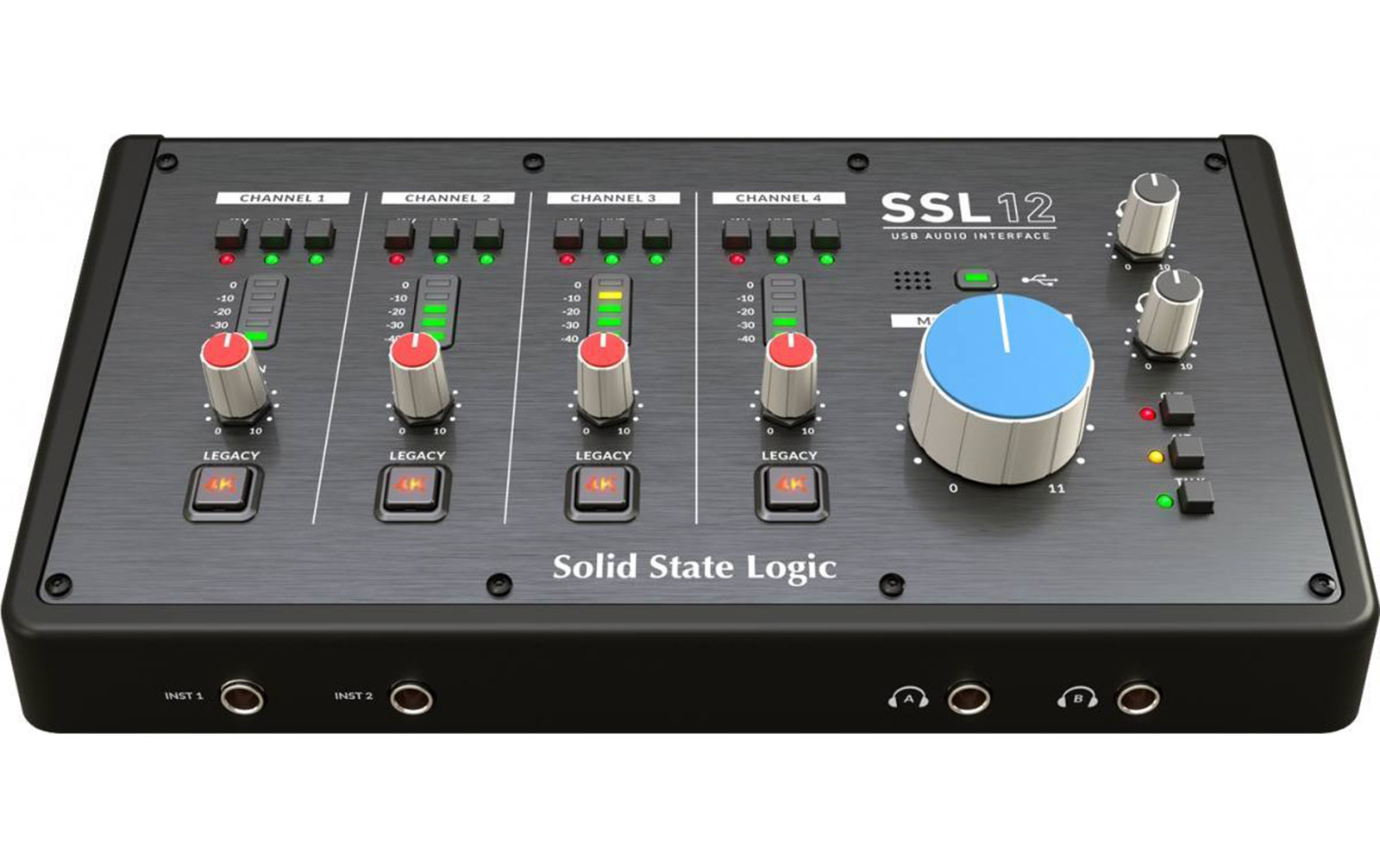 SSL 12 - 12-kanaliges Low Noise USB-C Audio Interface