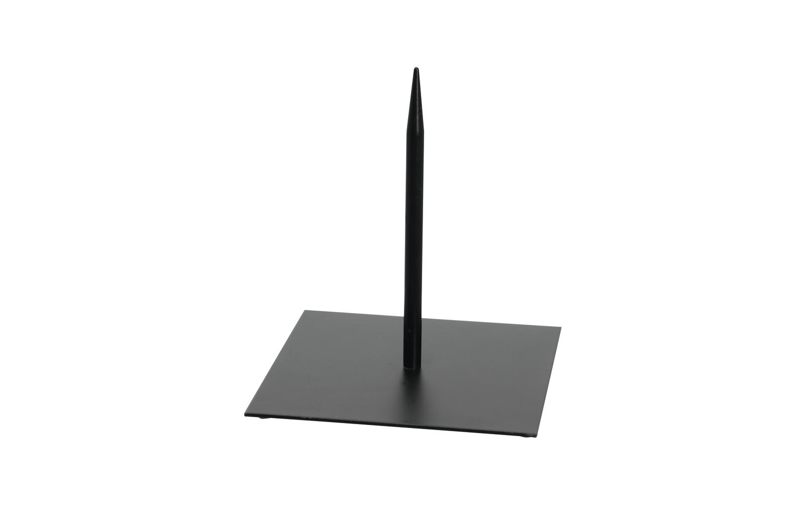 Europalms Metallständer für Deko 25x25cm schwarz