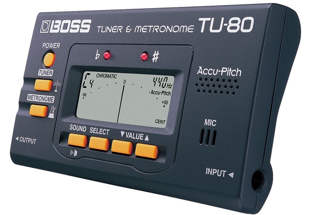 Boss TU-80 schwarz Demo-Ware