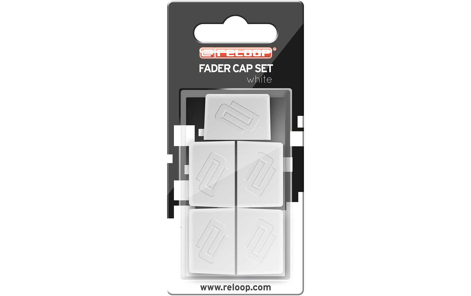 Reloop Fader Cap Set white