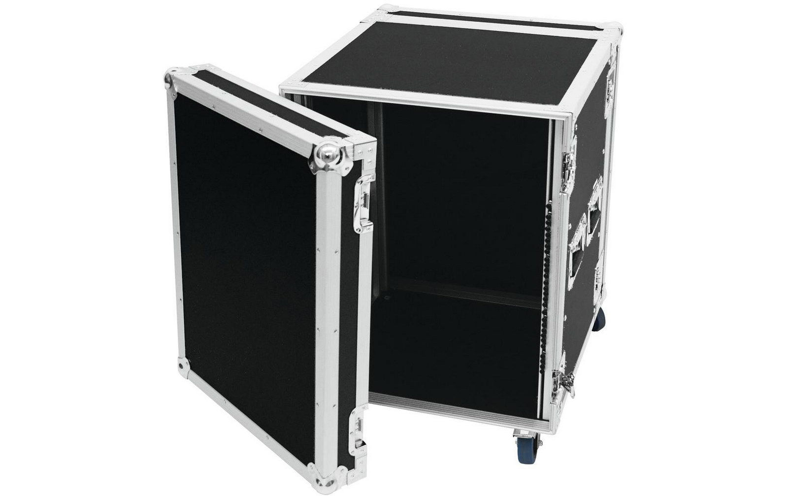 Roadinger Verstärkerrack PR-2, 14HE, 47cm Rollen