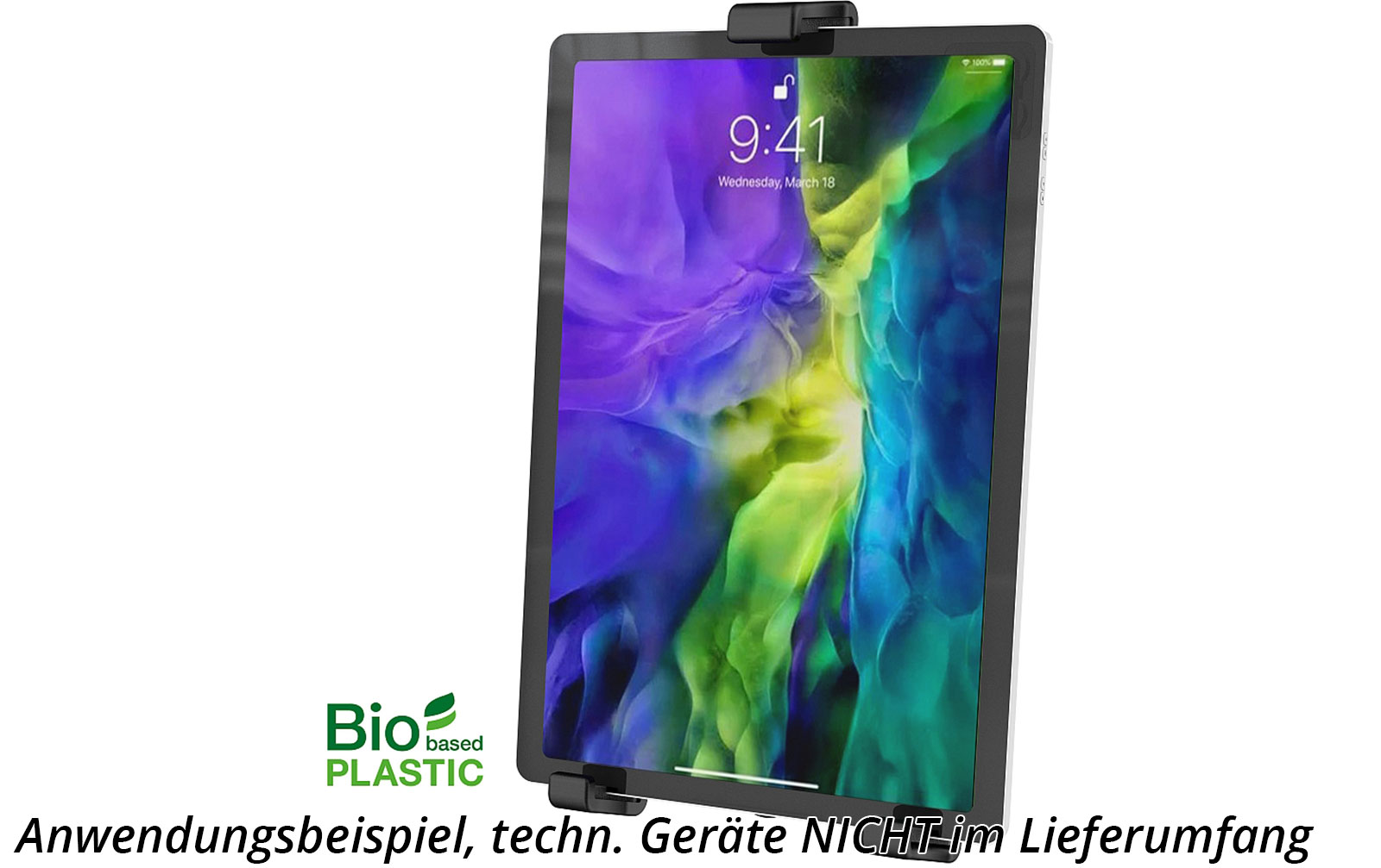 K&M 19766 Tablet-PC-Stativhalter Biobased