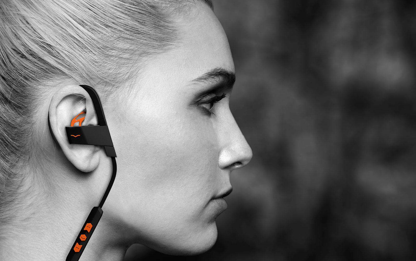 V-Moda Bassfit Wireless In-Ear Sport Headphones - Black