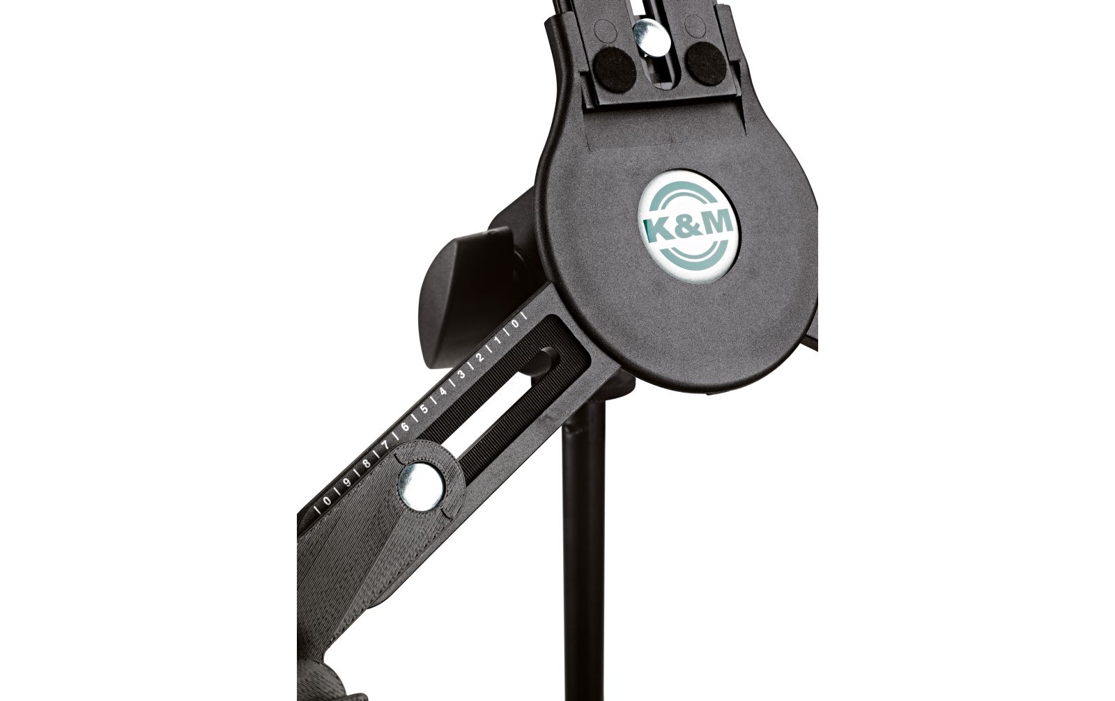 K&M 19790 Tablet-PC-Stativhalter - schwarz 3/8"