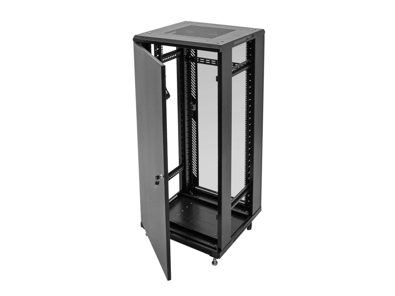 Roadinger SSC-24 Stahlschrank mit Glastür 24HE