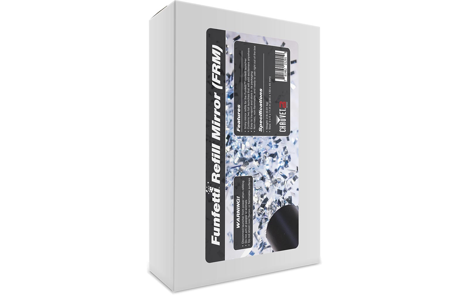 Chauvet DJ Funfetti FRM Nachfüllpack Konfetti Spiegel