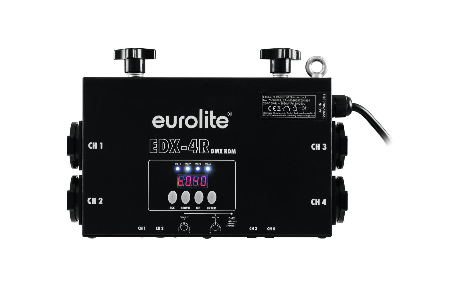 Eurolite EDX-4RT DMX RDM Truss Dimmerpack