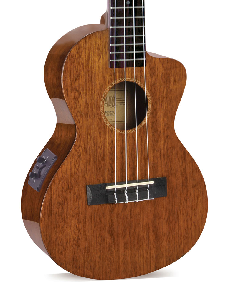 Mahalo Java Tenor Electro Ukulele Vint Nat (Cutaway)