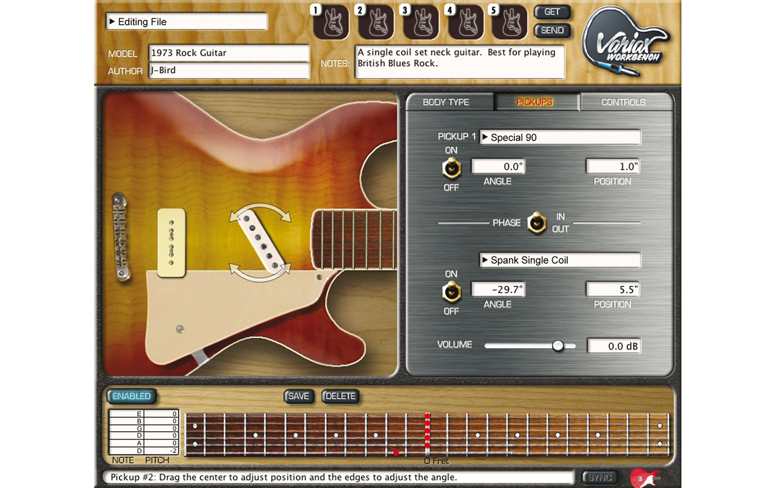 Line6 Variax Workbench