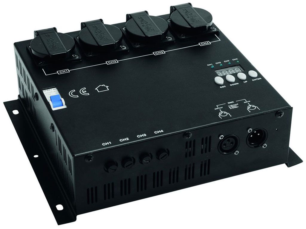 Eurolite EDX-4R DMX RDM Dimmerpack