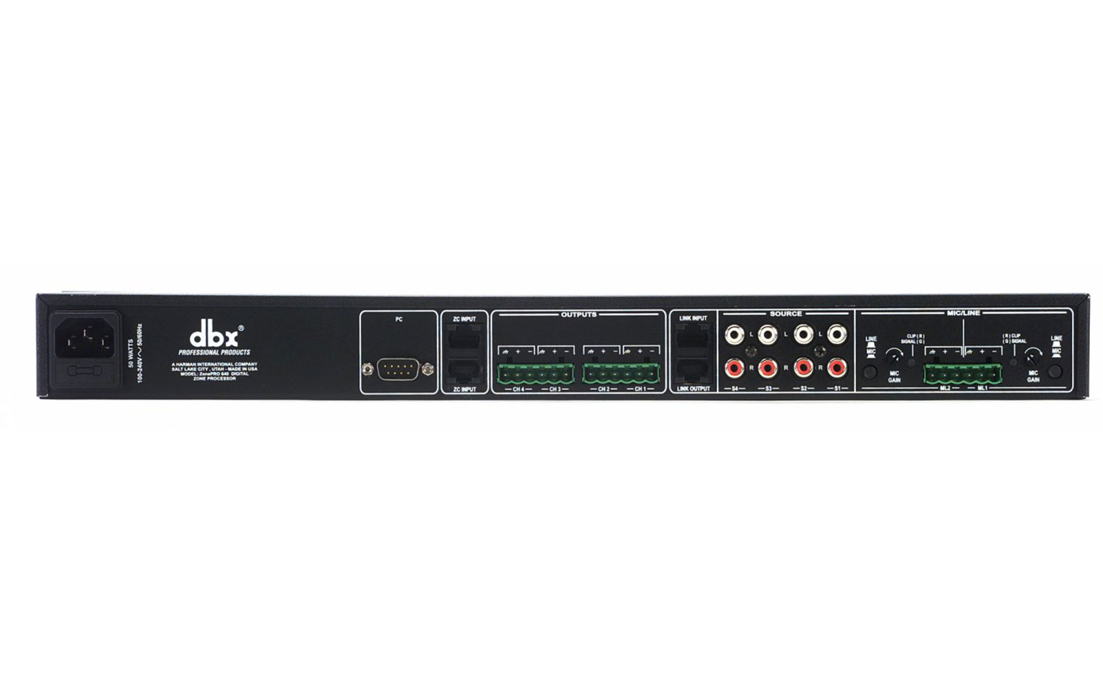 dbx ZonePro 640