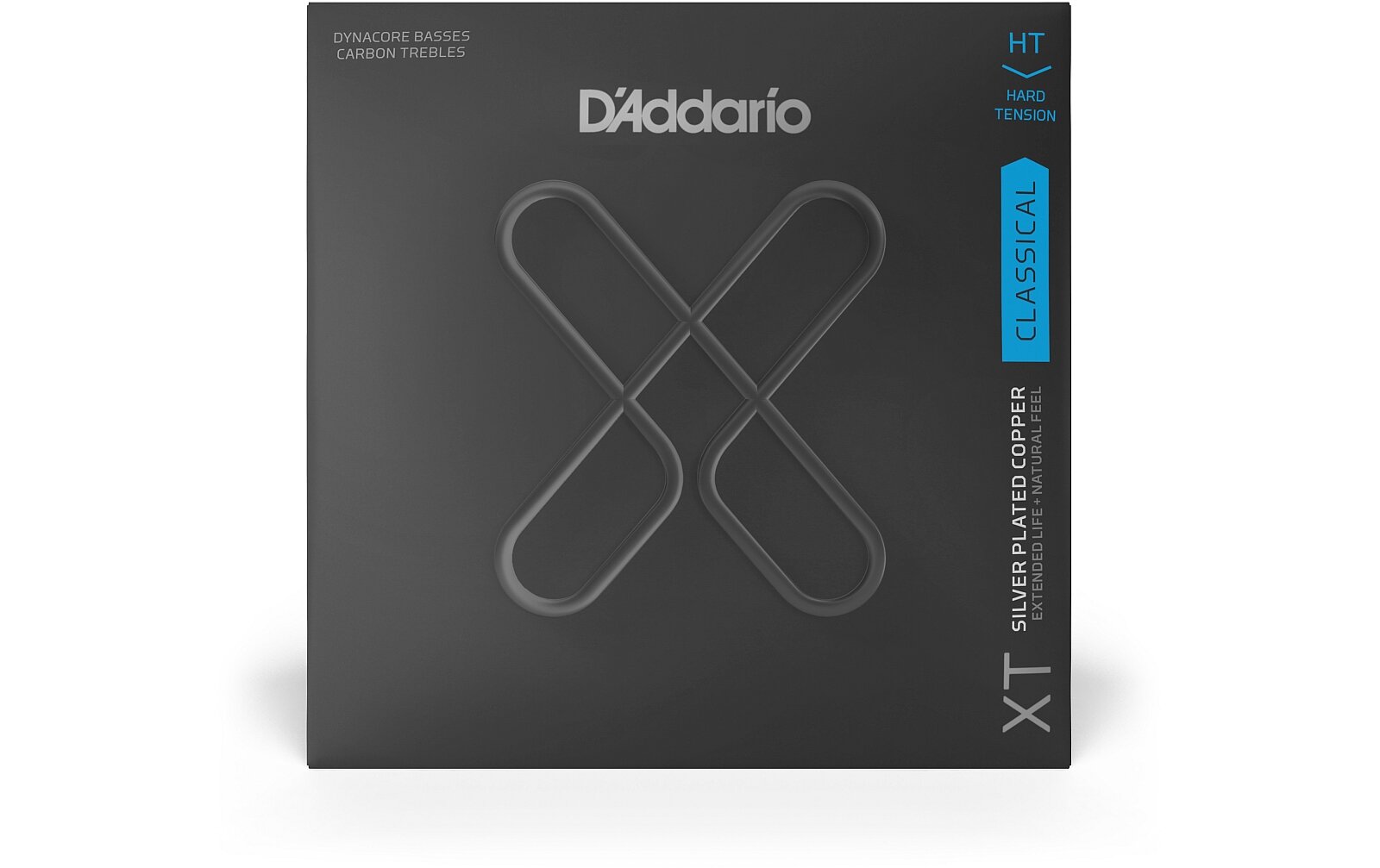 D'Addario XTC46FF, XT Classical Dynacore Carbon Saite, Starke Spannung