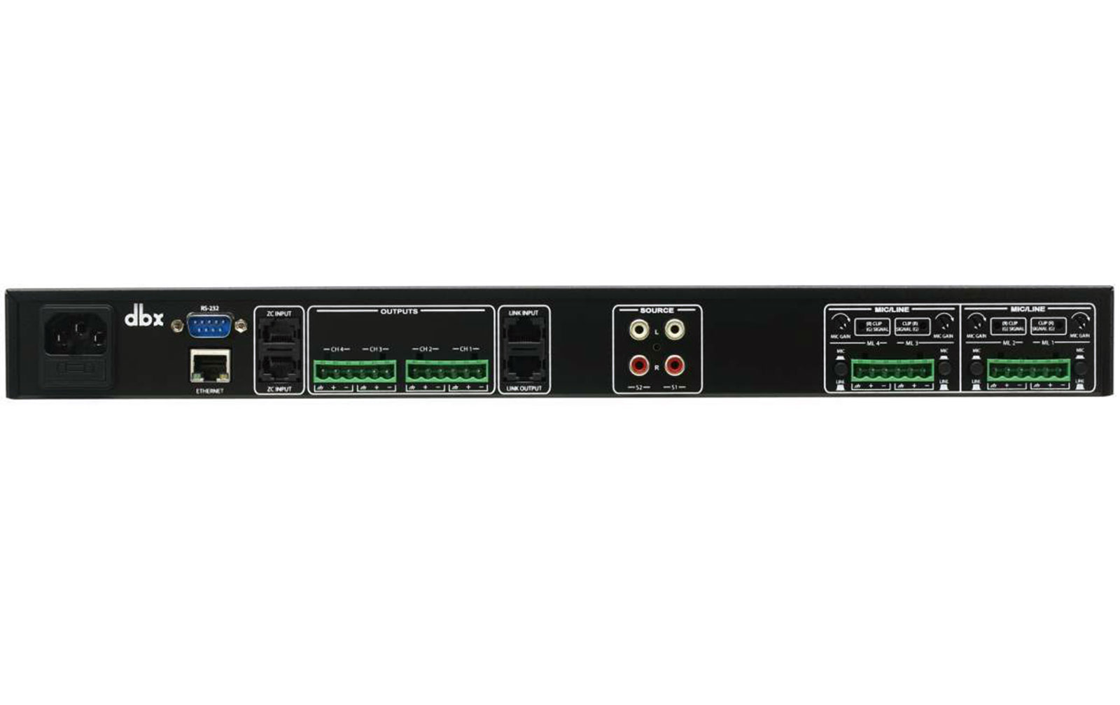 dbx ZonePRO 640M Zonenmix / Matrix-System