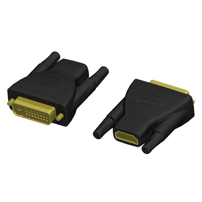 Adam Hall BSP 410 - Adapter HDMI 19 female auf DVI 25 male
