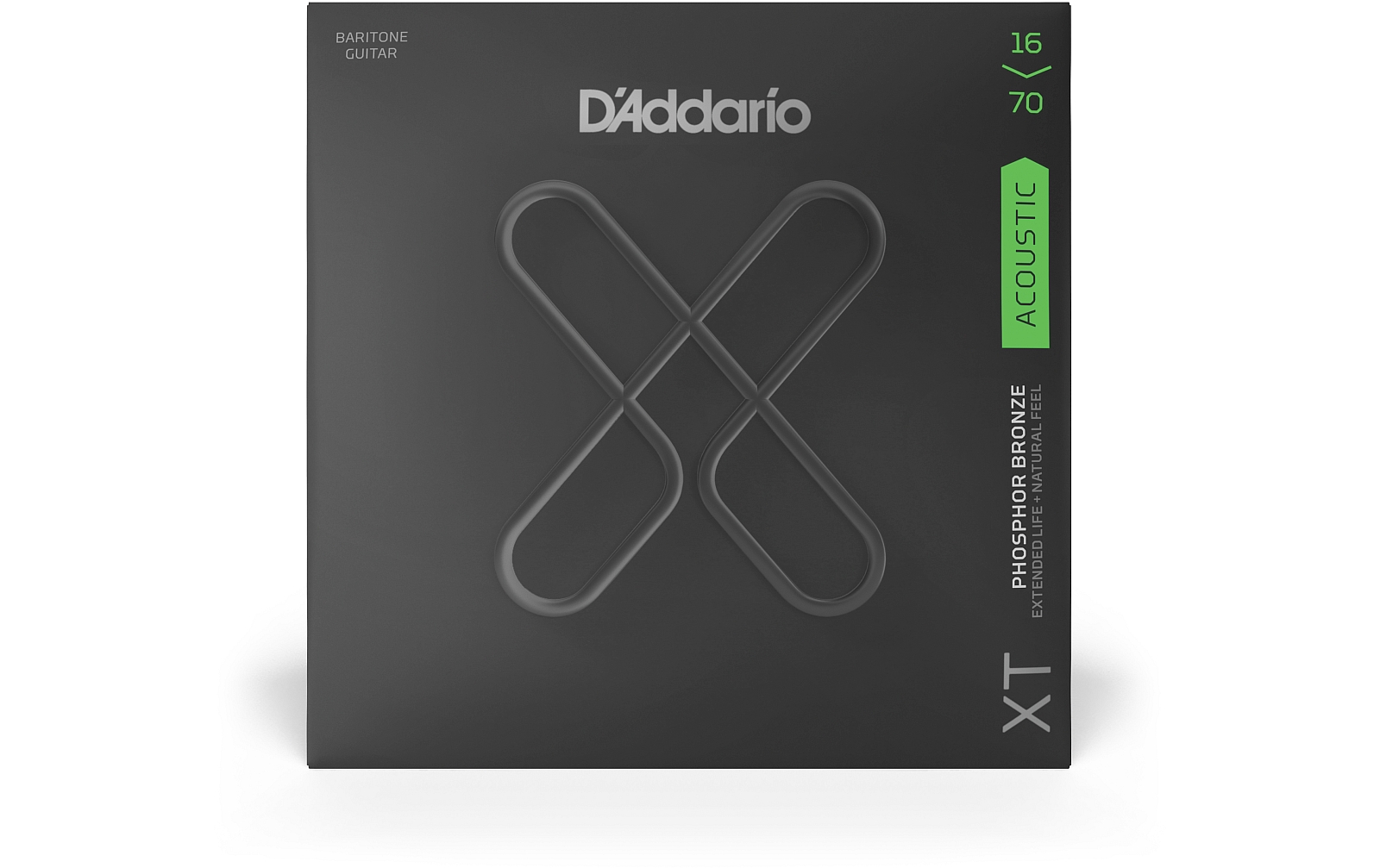D'Addario XTAPB1670, XT Phosphorbronze-Akustiksaite, Medium, Bariton, 16-70