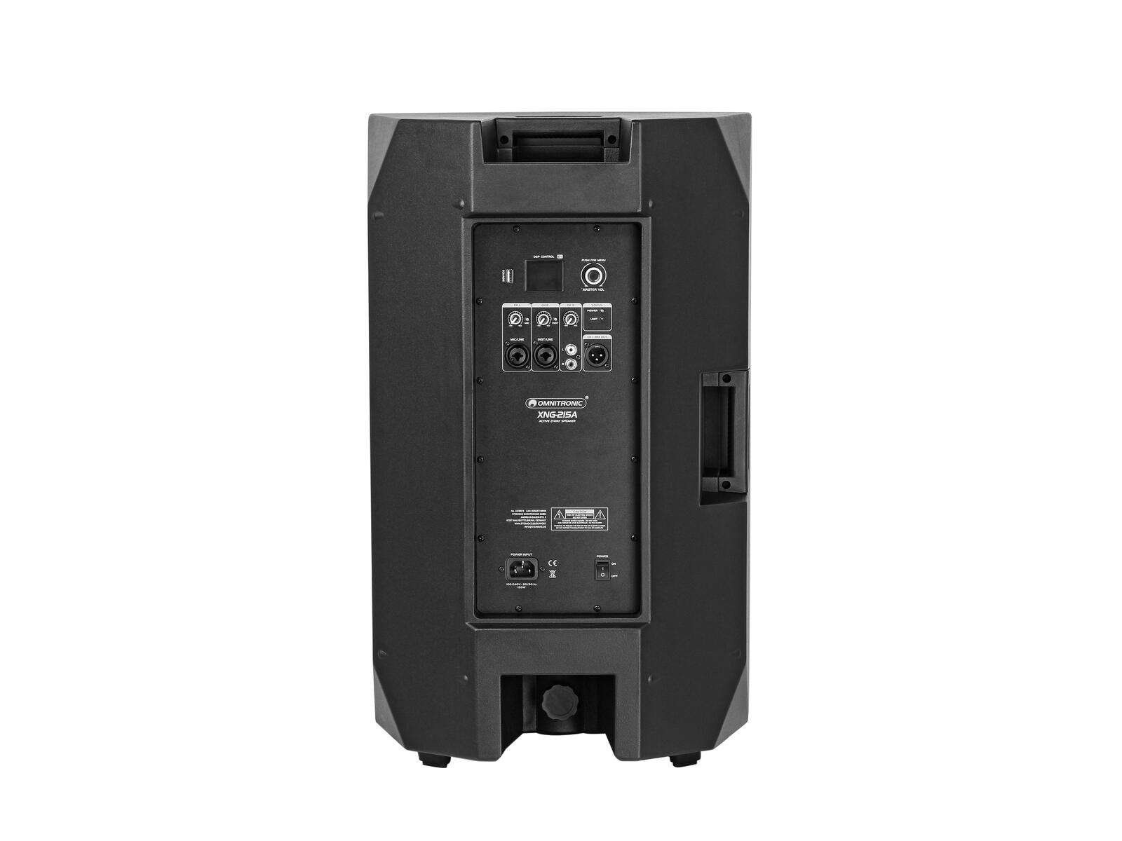 Omnitronic XNG-215A 2-Wege Lautsprecher, aktiv, DSP