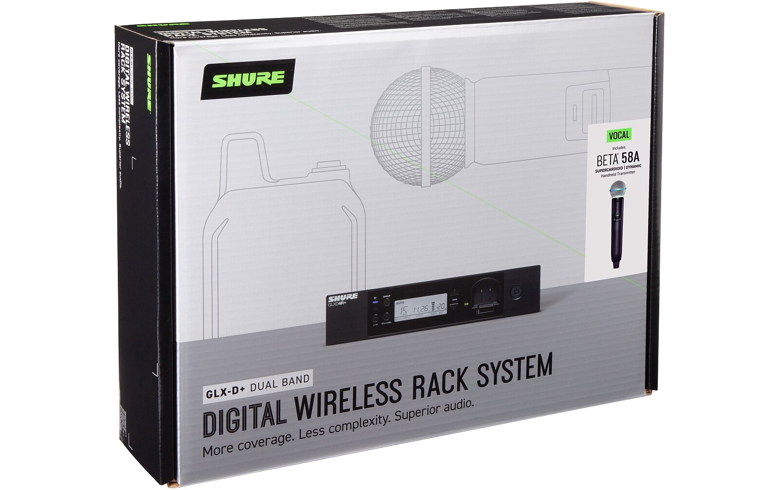 Shure GLXD24R+ Beta 58