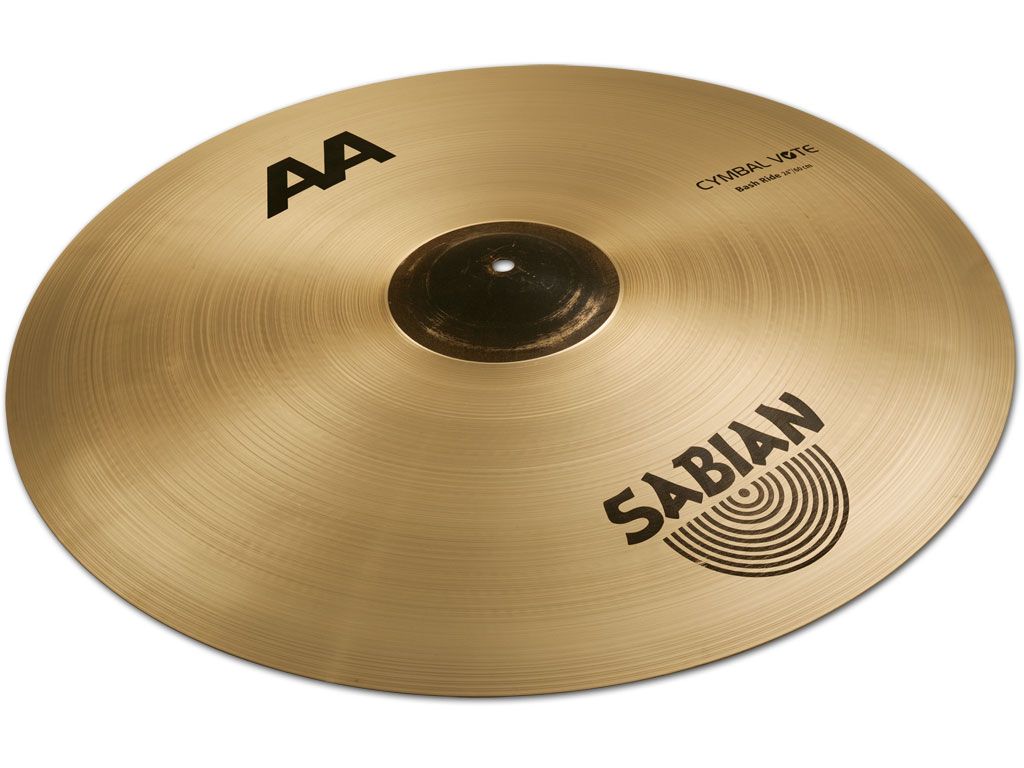 Sabian SA224BCB AA-Serie 24" Bash Ride, brilliant