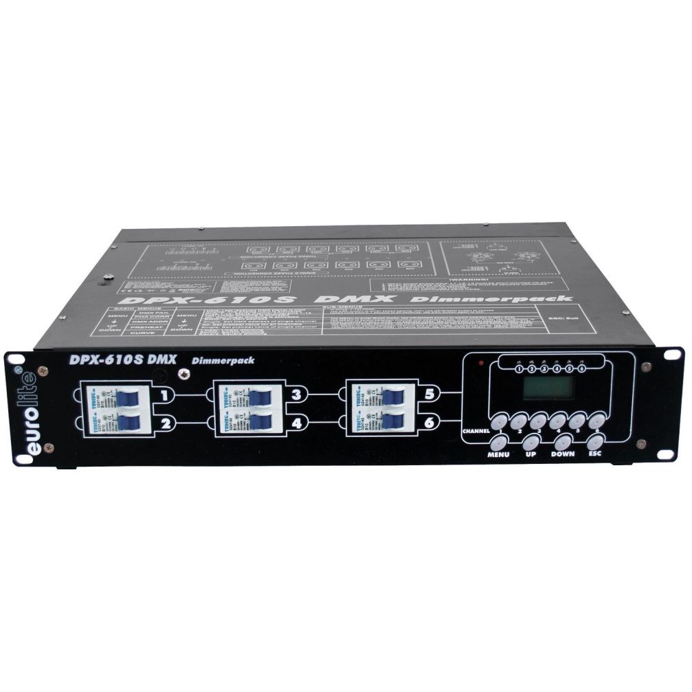 Eurolite DPX-610 S DMX Dimmerpack
