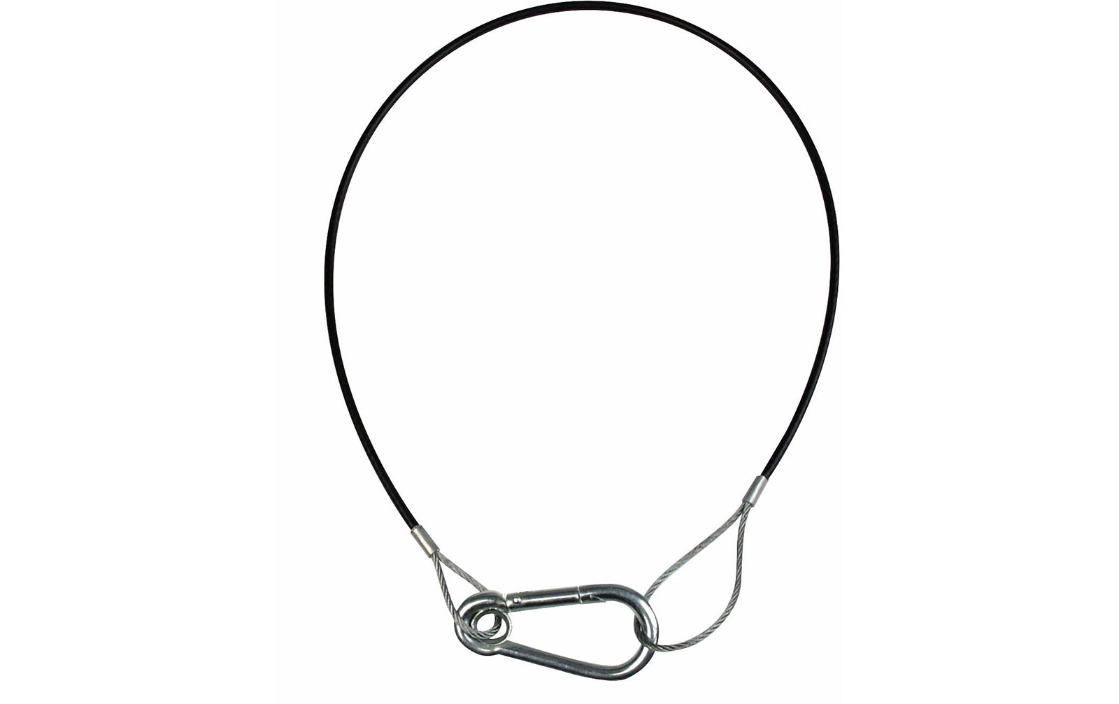 Showtec Safety Cable Light Duty, 50 cm, 2/3 mm