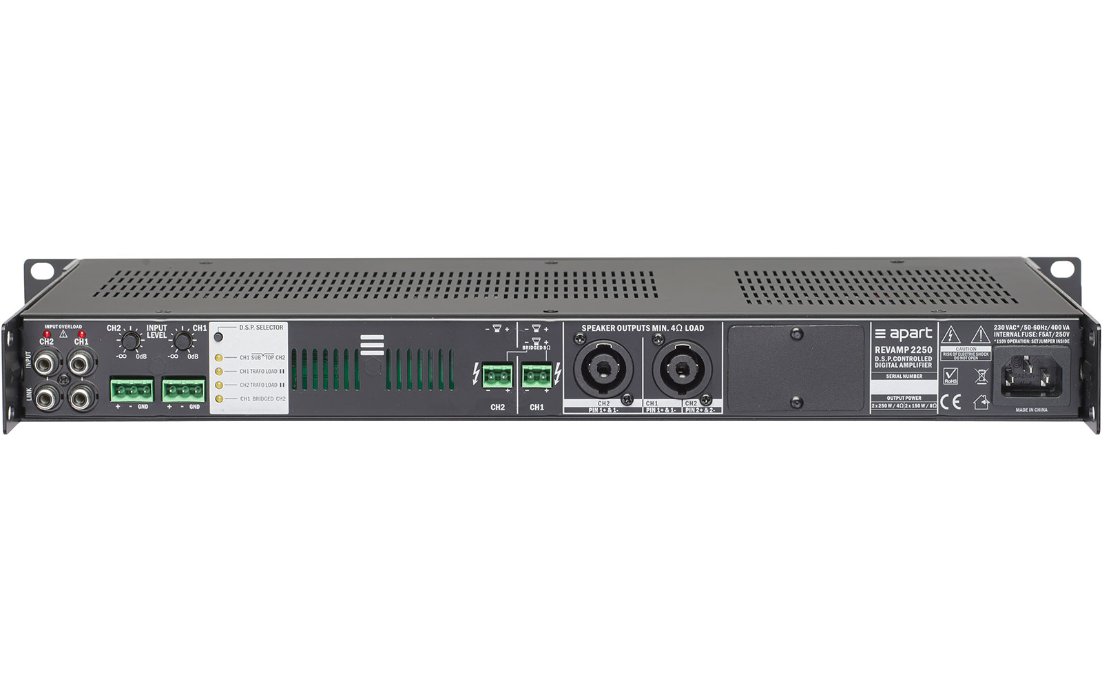 Apart Audio Revamp 2250 by Biamp Systems