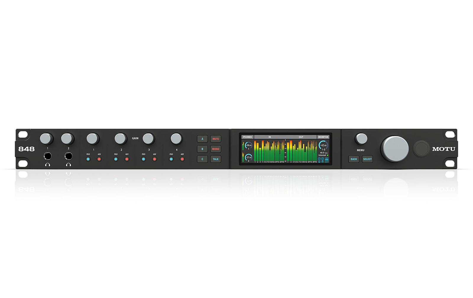 MOTU 848 AVB-Interface