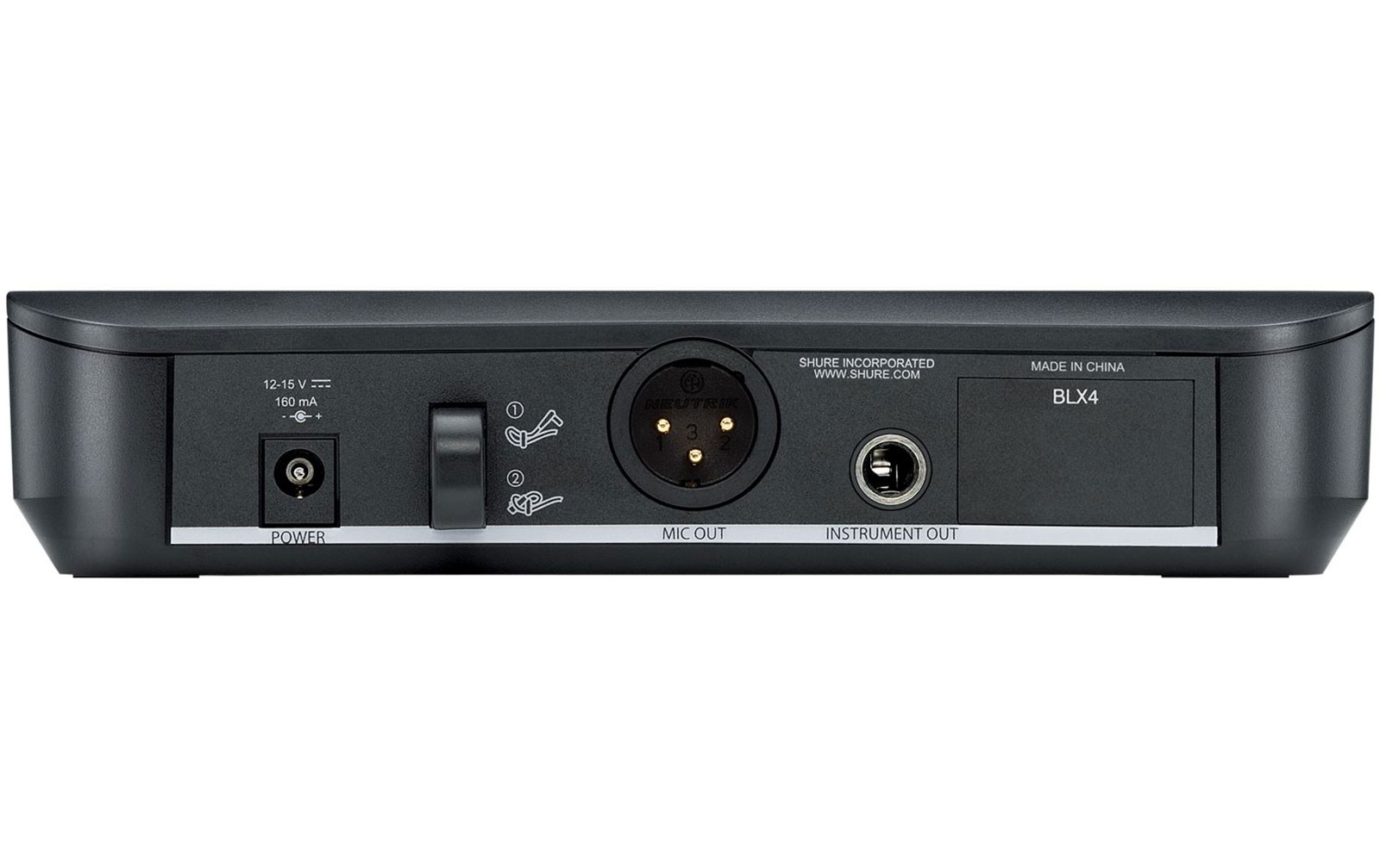 Shure BLX14/PGA98H H8E Instr.-Funksystem (518 bis 542 MHz)
