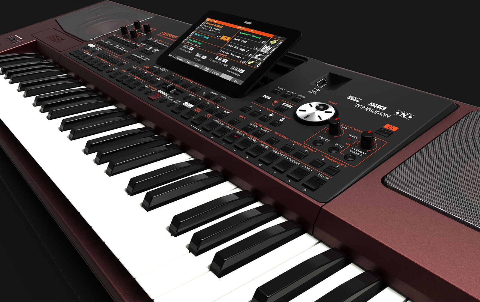Korg Pa1000 Entertainer Keyboard, 61 Tasten
